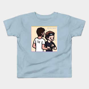 Andrey Rublev and Karen Khachanov <3 Kids T-Shirt